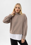 Standing Collar Pullover