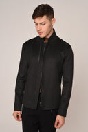 Regular Fit Mandarin Collar Jacket