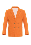 Lapel Collar Basic Blazer Jacket