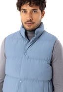 Stand Collar Puffer Vest