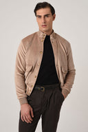 Regular Fit Mandarin Collar Jacket