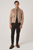 Regular Fit Mandarin Collar Jacket