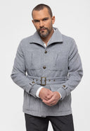 Lapel Collar Belt Detailed Coat