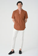 Hisgh Collar Shirt