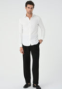 Regular Fit Button-Down Collar Shirt