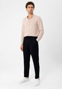 Ambrogia Regular Fit Mandarin Collar Shirt