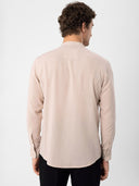 Ambrogia Regular Fit Mandarin Collar Shirt
