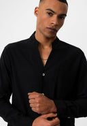 Portonovo Regular Fit Mandarin Collar Shirt