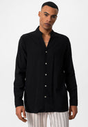 Portonovo Regular Fit Mandarin Collar Shirt