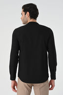 Luigi Regular Fit Mandarin Collar Shirt