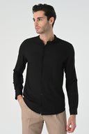 Luigi Regular Fit Mandarin Collar Shirt