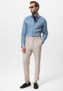 High Waist Smart Trousers
