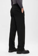 Plated Baggy Pant Trouser
