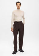 Plated Baggy Pant Trouser