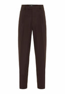 Plated Baggy Pant Trouser