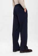 Plated Baggy Pant Trouser