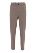 Elastic Waist Trousers Belt Detailed