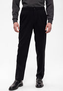 Elastic Waist Trousers Belt Detailed