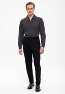 Elastic Waist Trousers Belt Detailed