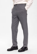 Elastic Waist Trousers Belt Detailed