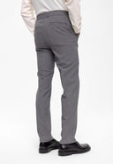 Elastic Waist Trousers Belt Detailed