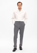 Elastic Waist Trousers Belt Detailed