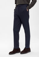 Elastic Waist Trousers Belt Detailed