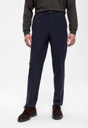 Elastic Waist Trousers Belt Detailed