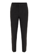 Elastic Waist Trousers Belt Detailed