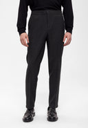 Elastic Waist Trousers Belt Detailed