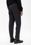 Elastic Waist Trousers Belt Detailed