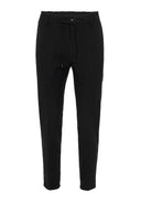 Elastic Waist Trousers Belt Detailed