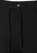 Elastic Waist Trousers Belt Detailed