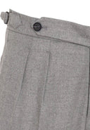 High Waist Pleated Trousers