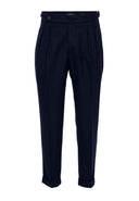High Waist Pleated Trousers
