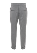 High Waist Pleated Trousers