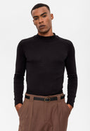 Mock Turtleneck Jumper Pullover