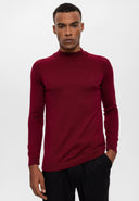 Mock Turtleneck Jumper Pullover