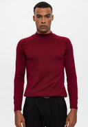 Mock Turtleneck Jumper Pullover