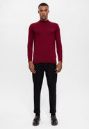 Mock Turtleneck Jumper Pullover