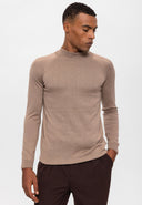 Mock Turtleneck Jumper Pullover