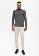 Mock Turtleneck Jumper Pullover