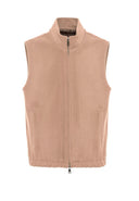 Mandarin Collar Waistcoat Thick Fabric Vest