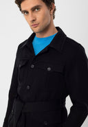 Men Regular Fit Coat