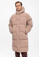 Regular Fit Hooded Puffer Coat