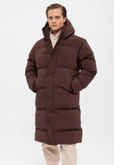 Regular Fit Hooded Puffer Coat