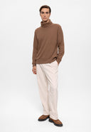 Turtleneck Ribbed Jumper