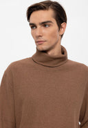 Turtleneck Ribbed Jumper