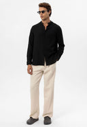 Italo Regular Fit Mandarin Collar Shirt
