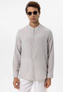 Italo Regular Fit Mandarin Collar Shirt
